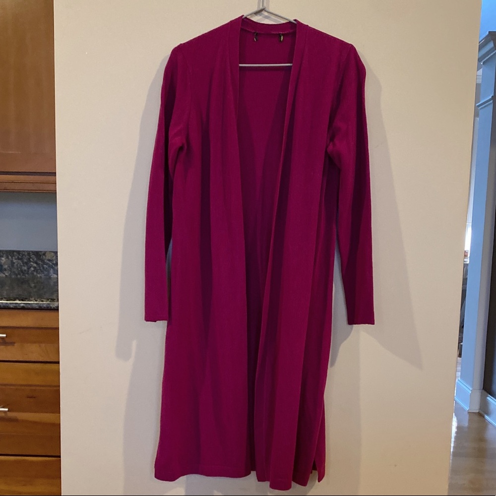 Cashmere Long Cardigan